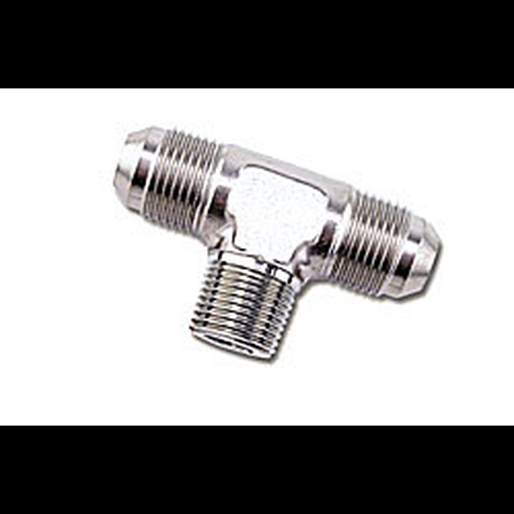 Stainless Flare to Pipe T