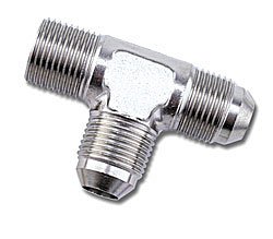 Stainless Flare to Pipe T