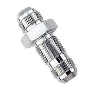 -10AN Stainless Steel Bulkhead Union Adapter - Straight