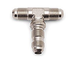 Bulkhead Tee Fitting -06 AN Male