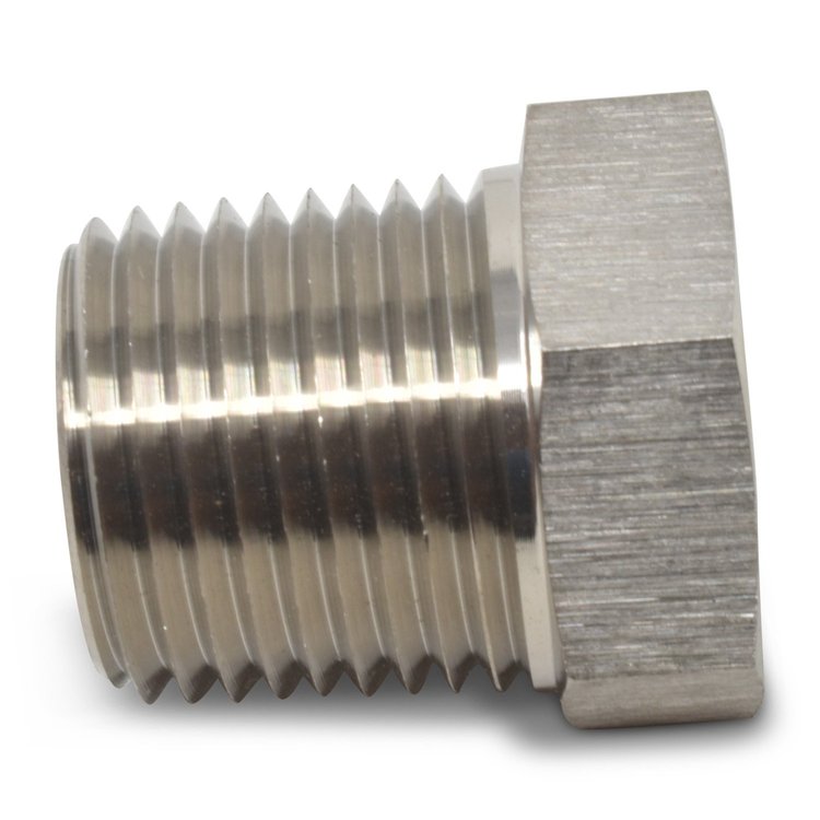 NPT Pipe Bushing Reducer Fitting 3/4" Male