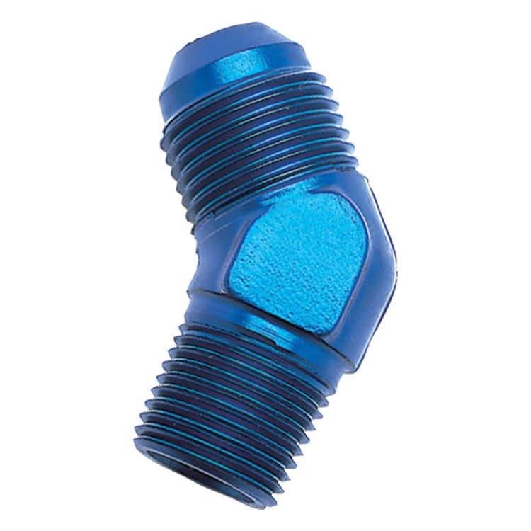 AN to NPT Adapter Fitting 45-Degree
