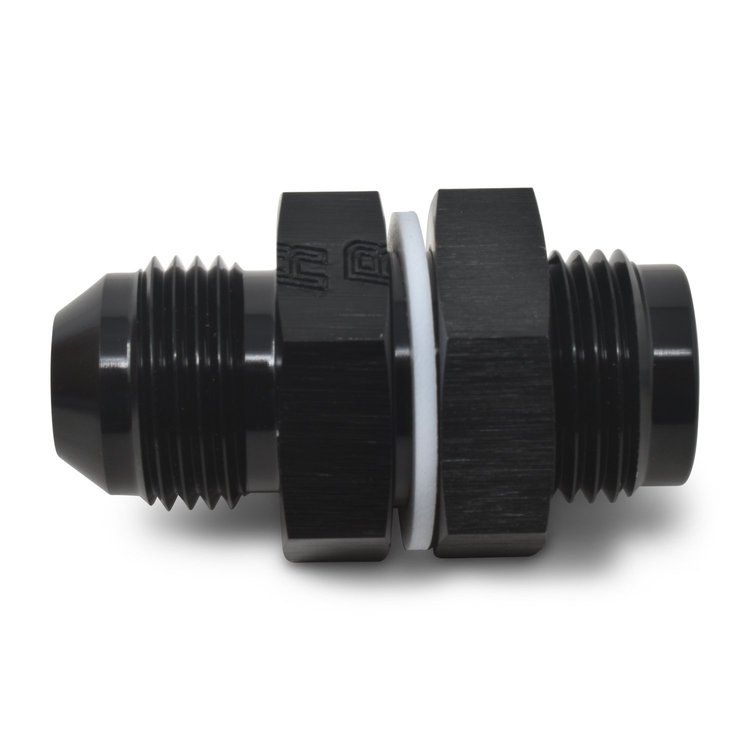 AN Male Fuel Cell Bulkhead Fitting -06 AN Male
