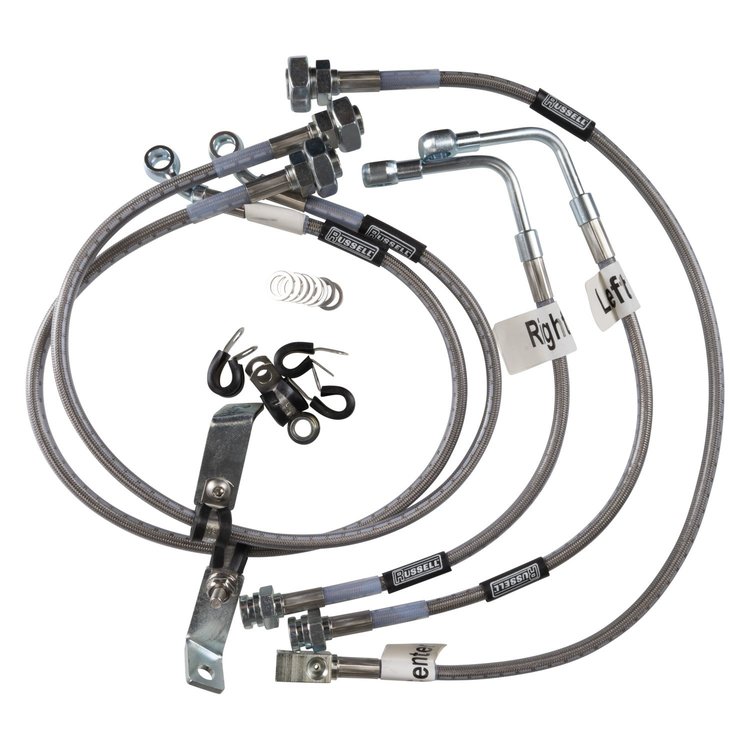 Street Legal Brake Hose Kit 1999-05 Silverado/Sierra 1500 4WD