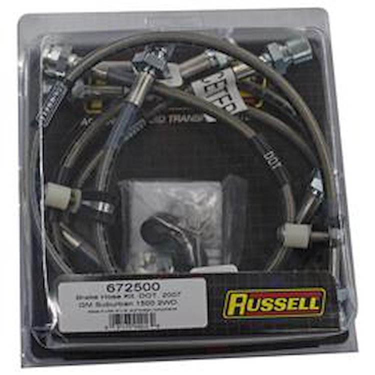 Street Legal Brake Hose Kit 2007-12 Suburban/Tahoe/Yukon/Yukon XL 2/4WD