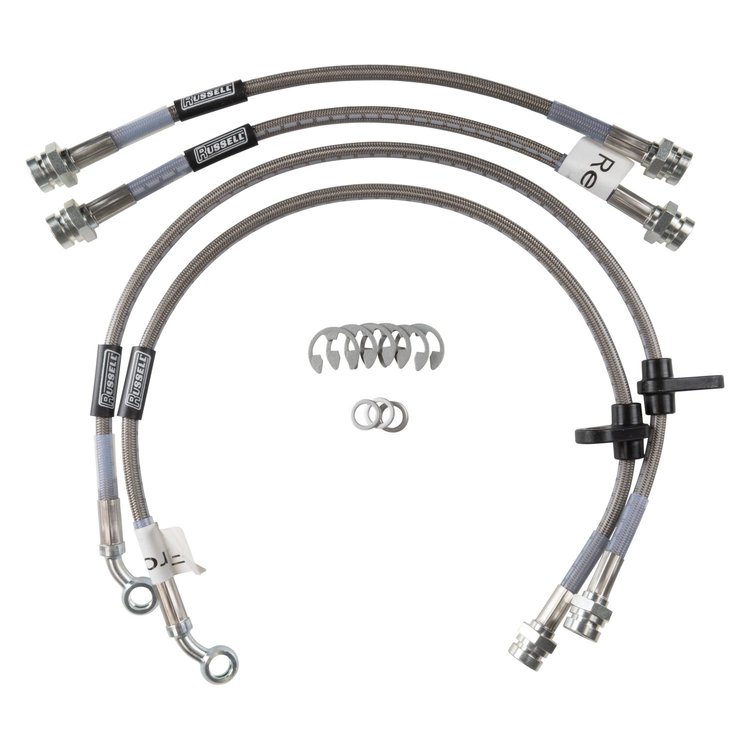 Street Legal Brake Hose Kit 2001-05 Civic EX/LX/DX