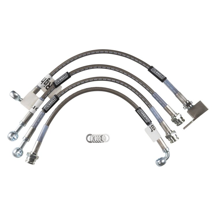 Street Legal Brake Hose Kit 1990-05 Miata MX-5 (non-sport suspension)