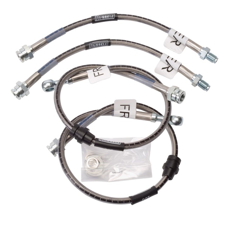 Street Legal Brake Hose Kit 1995-1999 Eclipse 2WD