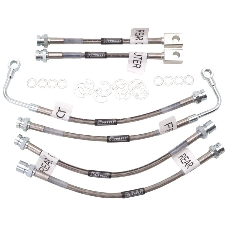 Street Legal Brake Hose Kit 1998-02 Camaro/Firebird/Trans Am