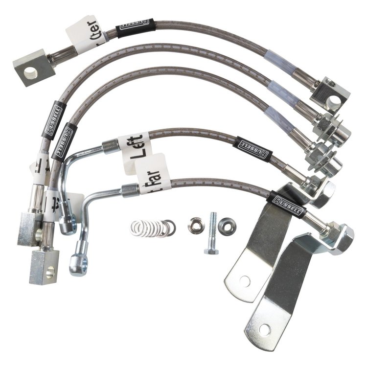 Street Legal Brake Hose Kit 1994-95 Mustang GT