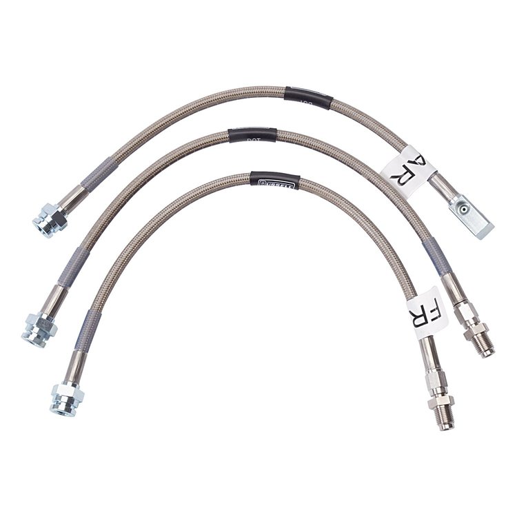 Street Legal Brake Hose Kit 1974-78 Mustang