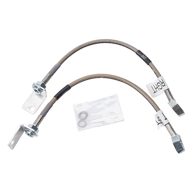Street Legal Brake Hose Kit 1968-70 Mustang, Front Only
