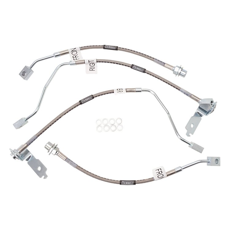 Street Legal Brake Hose Kit 1996-98 Mustang GT
