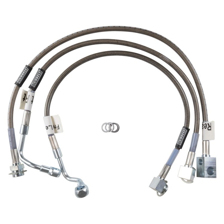 Street Legal Brake Hose Kit 2005-08 F-150 4WD