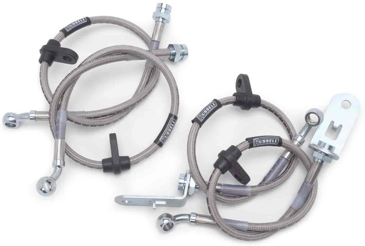 Street Legal Brake Hose Kit 1967 Charger (Disc Front / Drum Rear)
