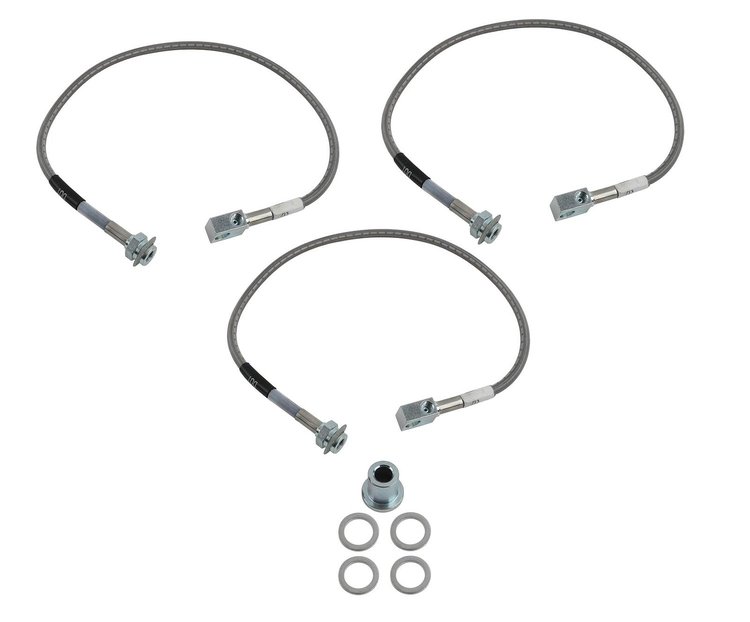 Street Legal Brake Hose Kit 1982-86 CJ5/CJ7/CJ8