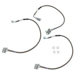 Street Legal Brake Hose Kit 1997-06 Wrangler TJ (incl. Unlimited & Rubicon)