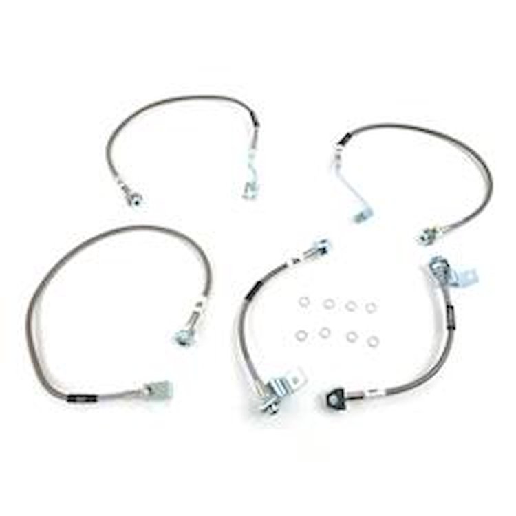 Street Legal Brake Hose Kit 1999-04 F-250/F-350 Super Duty 4WD w/6-8" Lift