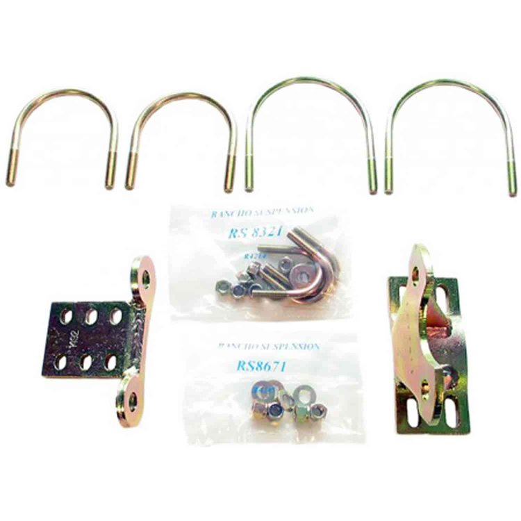 Steering Stabilizer Brackets Fits GM SUVs and Pickups, Dodge W-Series Pickups, Ford Bronco and F150