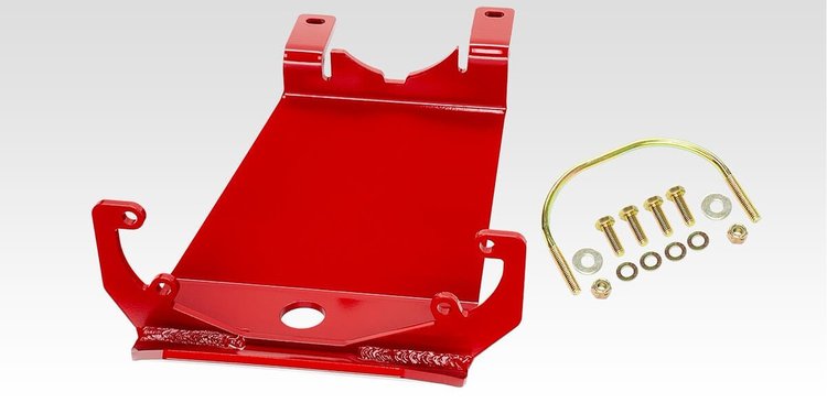 Front Differential Glide Plate 2018-2020 Jeep Wrangler JL, 2020 Jeep Gladiator, for Dana 44