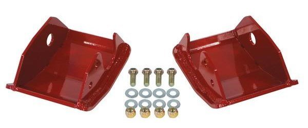 RS62501 RockGEAR Rear Shock Skid Plates Fits Select Ford Bronco