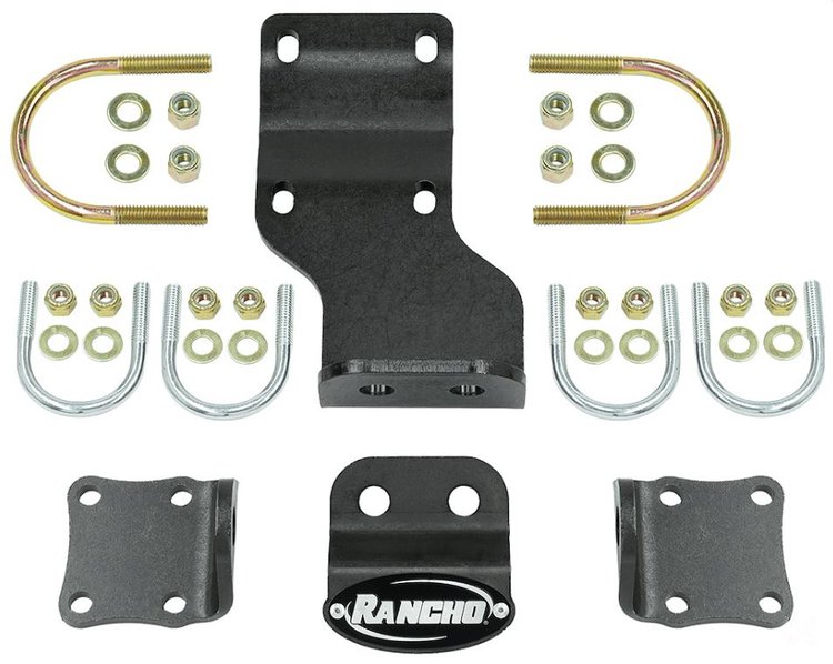 Dual Steering Damper Bracket for 2018 Jeep Wrangler JL