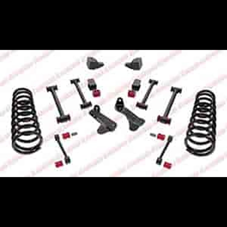 Primary Suspension System 4 in. Front/2.5 in. Rear Lift