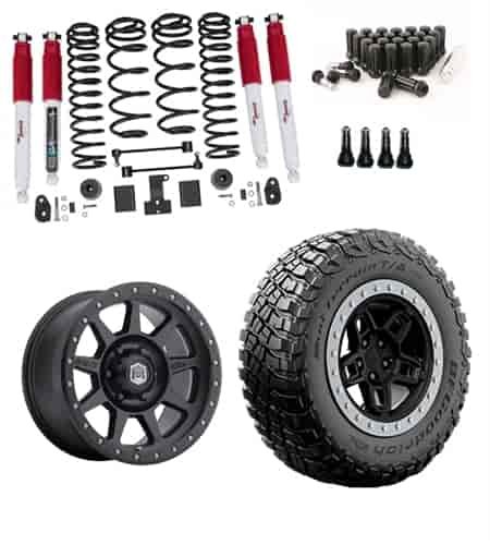 Rancho 3.5 In. Sport Suspension System Lift Kit for 2018 Jeep Wrangler JL Unlimited 4-Door