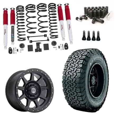 Rancho 3.5 In. Sport Suspension System Lift Kit for 2018 Jeep Wrangler JL Unlimited 4-Door