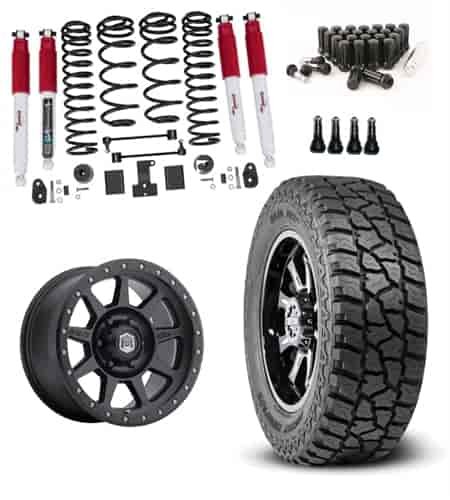 Rancho 3.5 In. Sport Suspension System Lift Kit for 2018 Jeep Wrangler JL Unlimited 4-Door