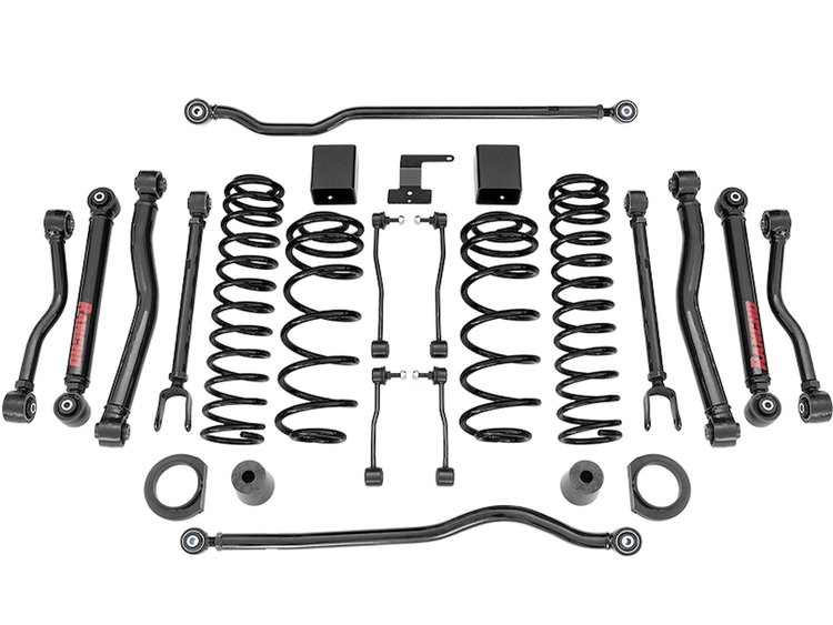 4.5 In. Short Arm Suspension System for 2018 Jeep Wrangler Non-Rubicon Models