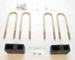 Axle U-Bolt and Block Kit 1973-90 GM full size pickup