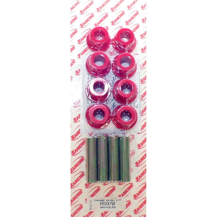 Polyurethane Leaf Spring Frame Bushing Kit Jeep Wrangler YJ