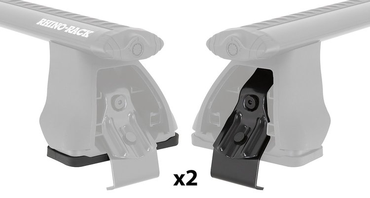 DK043H 2500 Fit Kit, 2009-2021 Ram 1500, 2 Pads, 2 Clamps, For Use w/2500 Roof Rack