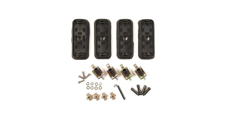 DK286 2500 FMP Fit Kit, 2010-2017 MERCEDES BENZ E Class, 4 Pads, 4 Clamps, For Use w/2500 Roof Rack