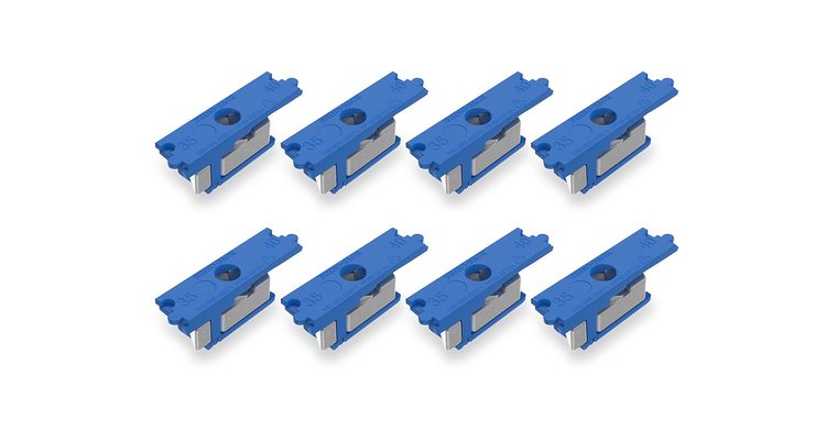 ZWIFLOC CHANNEL NUTS - 8