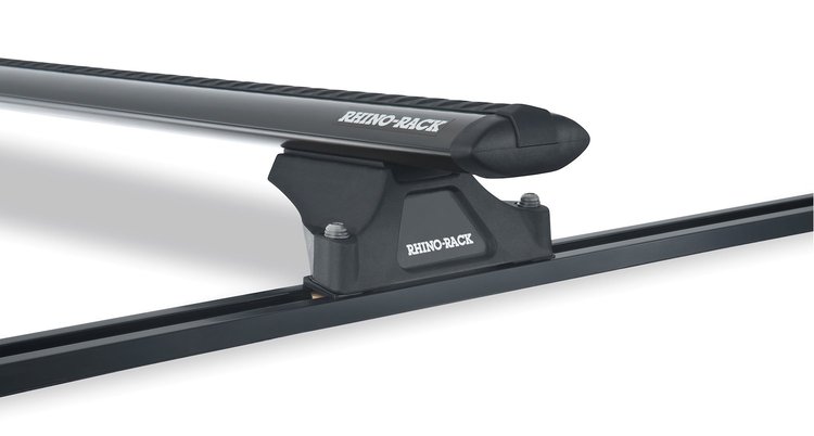 JA2549 Vortex RLTP Trackmount Black 2-Bar Roof Rack, 2005-2016 Land Rover LR3 & LR4