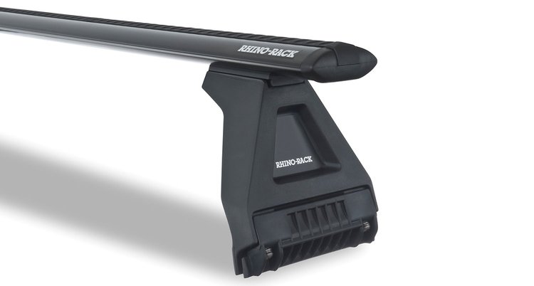 JA3268 Vortex RL150 Black 2-Bar Roof Rack, 1992-2014 Ford E-Series