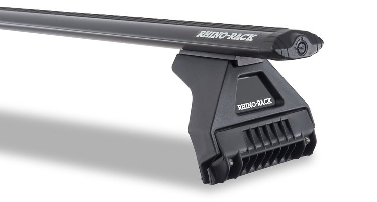 JB0099 Vortex RL110 Black 2-Bar Roof Rack, Select Jeep Wrangler