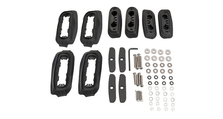 RCP25-BK RCP Roof Rack Base Kit, 2006-2015 Toyota FJ Cruiser, 4 Sets