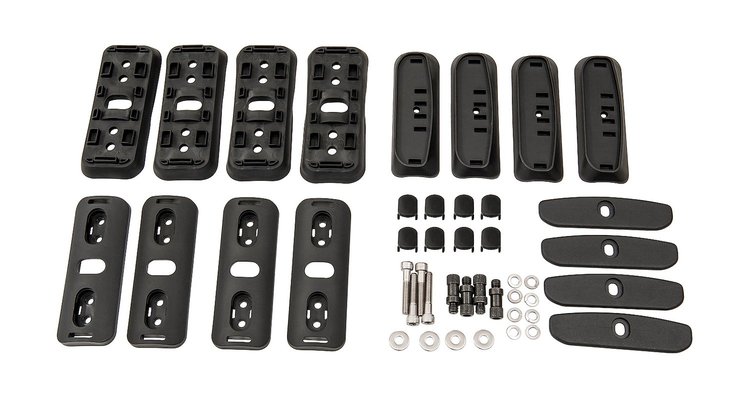 RCP47-BK BASE KIT GENERIC W/M838 (4PCS) (M8 STUD), 2014-2022 Ford Transit