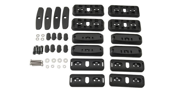 RCP48-BK RCP Roof Rack Base Kit, 2020-2022 Kia Soul, 4 Sets