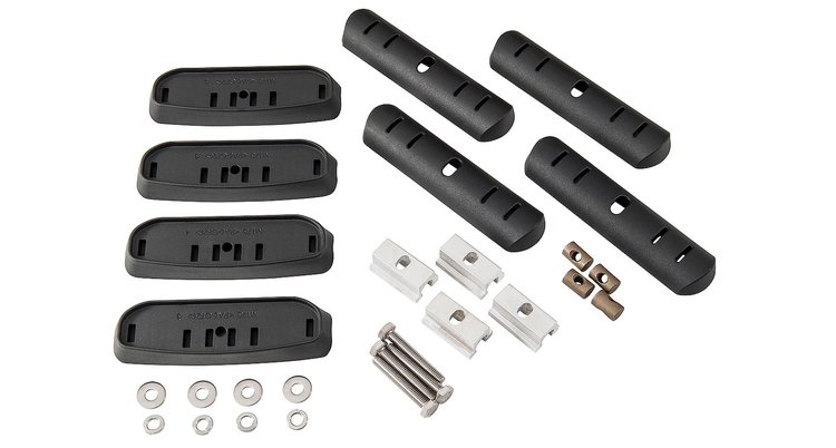 RCP58-BK RCP Roof Rack Base Kit, 2004-2012 Chevrolet Colorado, 4 Sets