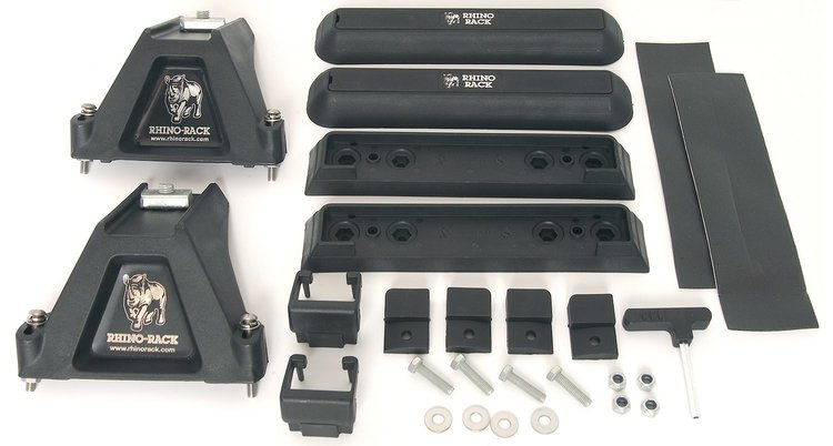 RFMC Fixed Mount Leg Kit, 3 in., Cross Bars Not Included