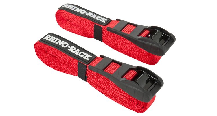 RTD45P Tie Down Strap, 15 ft., w/Buckle Protector, Red