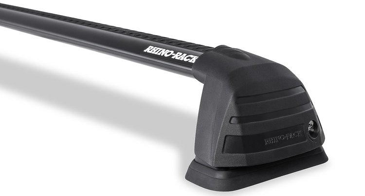 RV0649B Vortex ROC25 Flush Bar FMP Roof Rack, 2014-2018 Mercedes-Benz CLS63 AMG S, 2 Bar, Front 1092 mm, Rear 1060 mm, Black