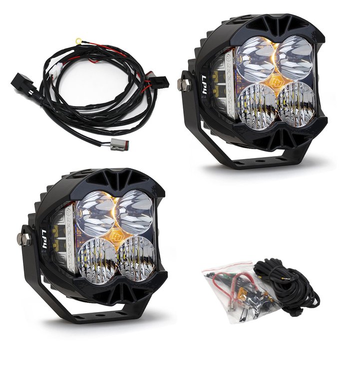 LP4 Pro LED Auxiliary Light Pod Pair [Universal]