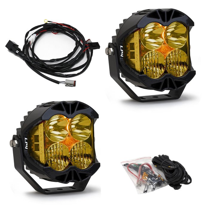 LP4 Pro LED Auxiliary Light Pod Pair [Universal]