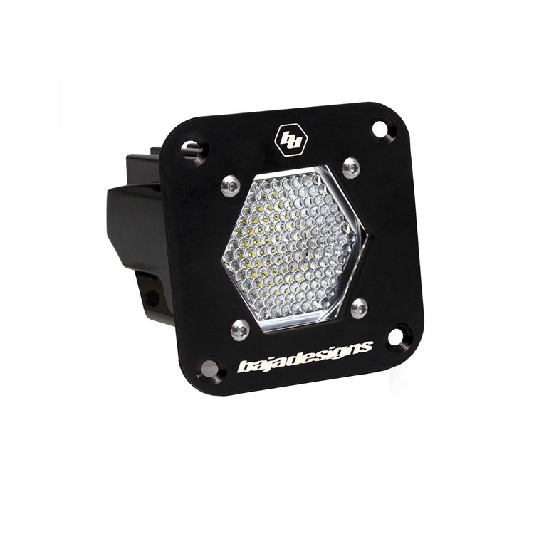 S1 Black Flush Mount Auxiliary Light Pod [Universal]