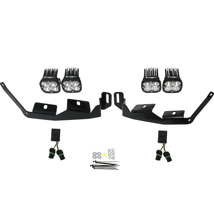 Squadron Sport Headlight Kit for 2018-2021 Polaris RZR RS1; 2014-2021 RZR XP 1000; 2018-2021 RZR XP Turbo-S
